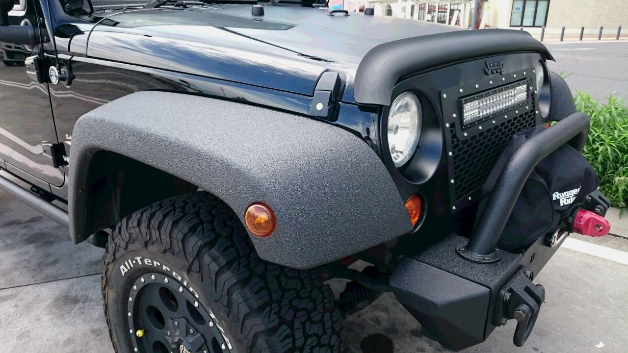 JEEP（ジープ） JKラングラー アンリミテッド オーバーフェンダー LINE